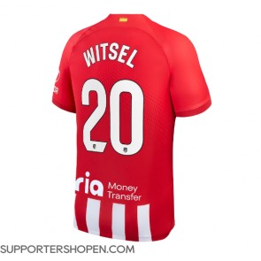 Atletico Madrid Axel Witsel #20 Hemma Matchtröja 2023-24 Kortärmad